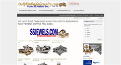 Desktop Screenshot of dolphinbridaljewelry.com